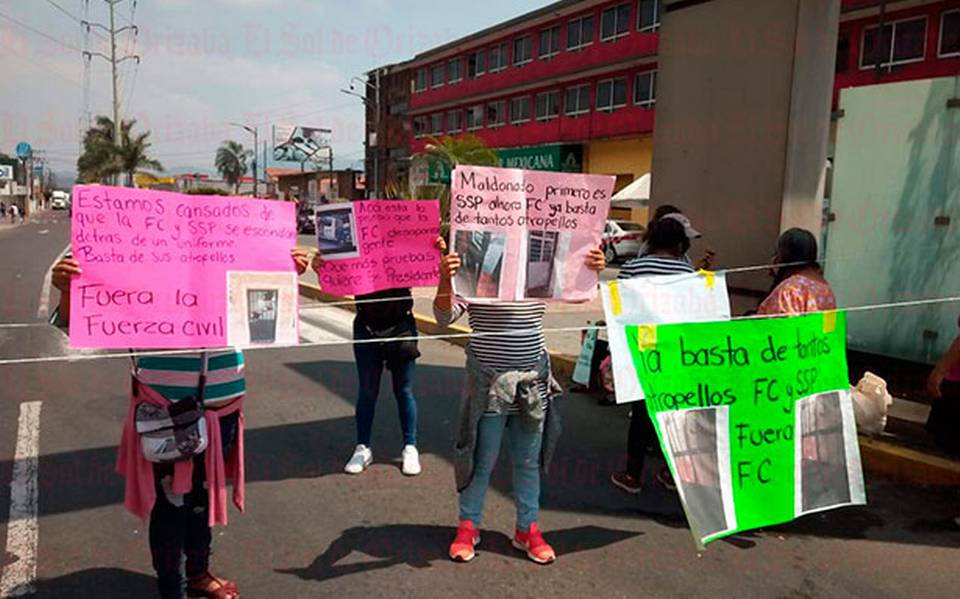 Protestan contra policías y toman carretera, en Ixtaczoquitlán denuncia  manifestaciones Secretaría de Seguridad Pública - El Sol de Orizaba |  Noticias Locales, Policiacas, sobre México, Veracruz y el Mundo